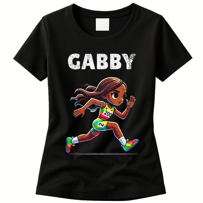 Gabby Running 200 Meter Womens T-Shirt