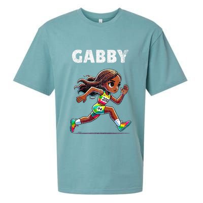Gabby Running 200 Meter Sueded Cloud Jersey T-Shirt