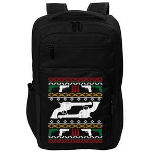 Gun Rights 2nd Adt Pistol Guns Ugly Christmas Gift Impact Tech Backpack