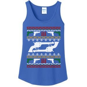 Gun Rights 2nd Adt Pistol Guns Ugly Christmas Gift Ladies Essential Tank