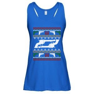 Gun Rights 2nd Adt Pistol Guns Ugly Christmas Gift Ladies Essential Flowy Tank