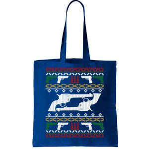 Gun Rights 2nd Adt Pistol Guns Ugly Christmas Gift Tote Bag