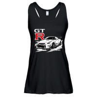 Gt R 35 Jdm Street Racing Drag Drift Sports Car Ladies Essential Flowy Tank