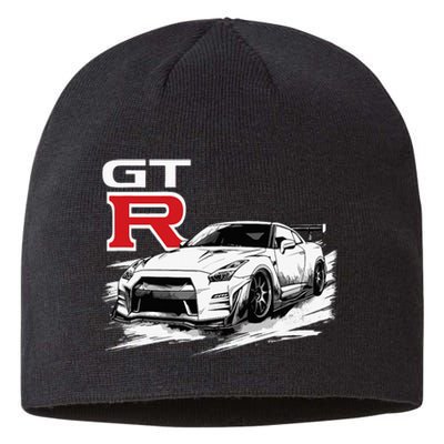 Gt R 35 Jdm Street Racing Drag Drift Sports Car Sustainable Beanie