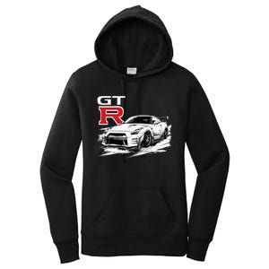 Gt R 35 Jdm Street Racing Drag Drift Sports Car Women's Pullover Hoodie