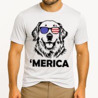 Golden Retriever 4th Of July Merica Performance Shirt