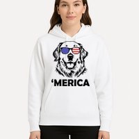 Golden Retriever 4th Of July Merica Hoodie