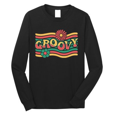 Groovy Retro 70's Long Sleeve Shirt