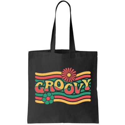 Groovy Retro 70's Tote Bag