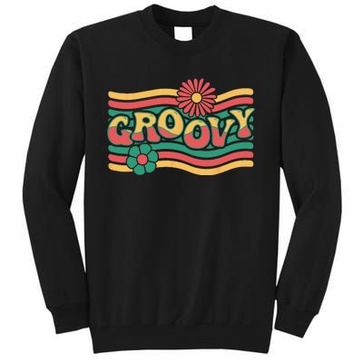 Groovy Retro 70's Tall Sweatshirt