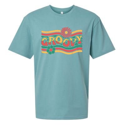 Groovy Retro 70's Sueded Cloud Jersey T-Shirt