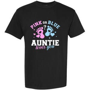 Gender Reveal Auntie Aunt TShirt Garment-Dyed Heavyweight T-Shirt