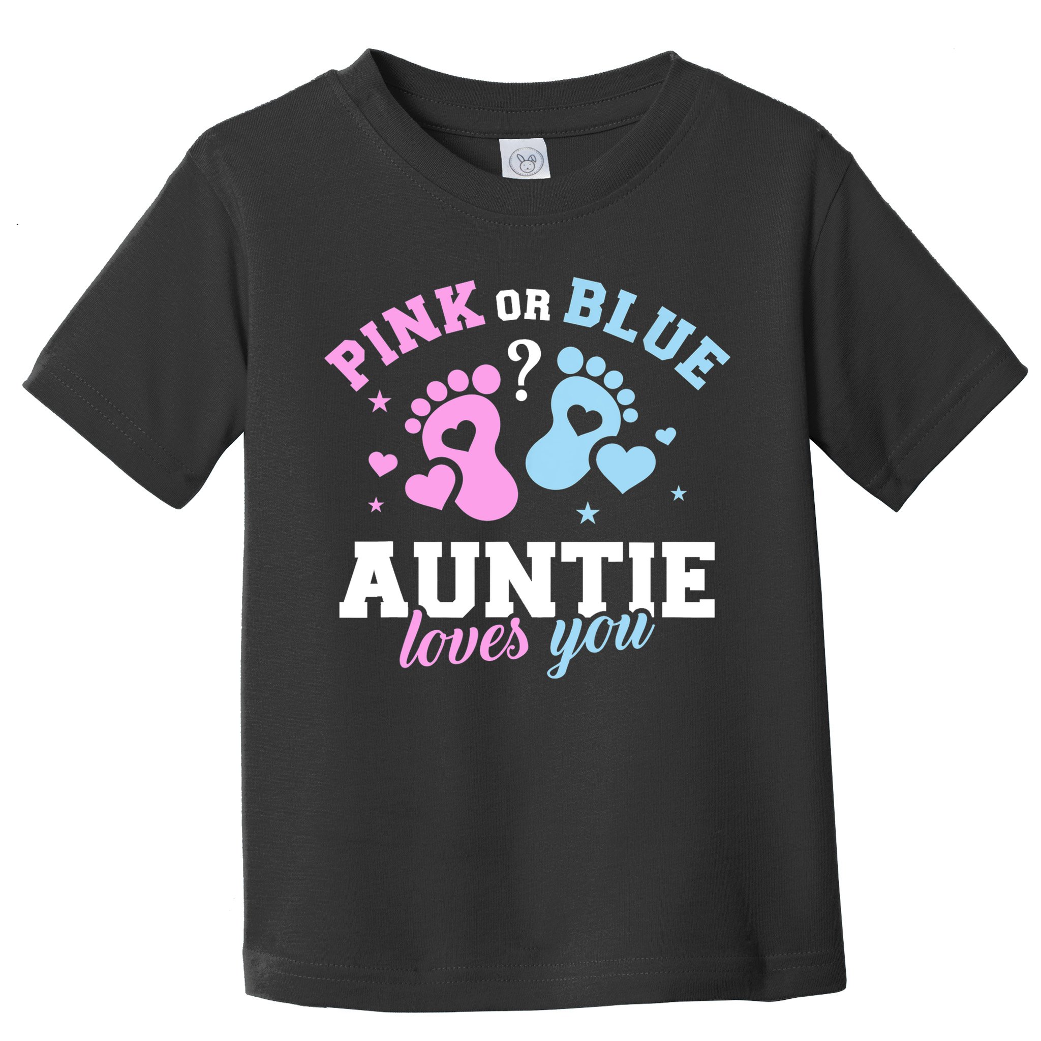 Gender Reveal Auntie Aunt TShirt Toddler T-Shirt