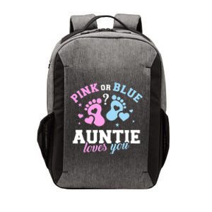 Gender Reveal Auntie Aunt TShirt Vector Backpack