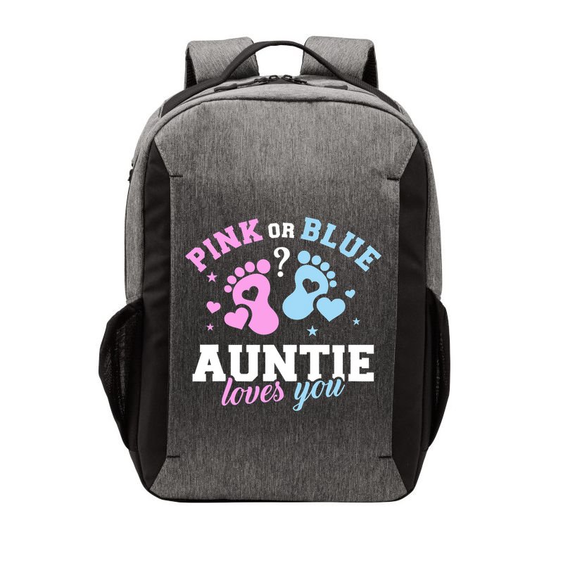 Gender Reveal Auntie Aunt TShirt Vector Backpack