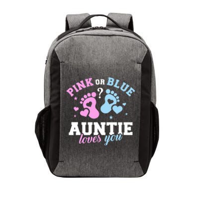 Gender Reveal Auntie Aunt TShirt Vector Backpack