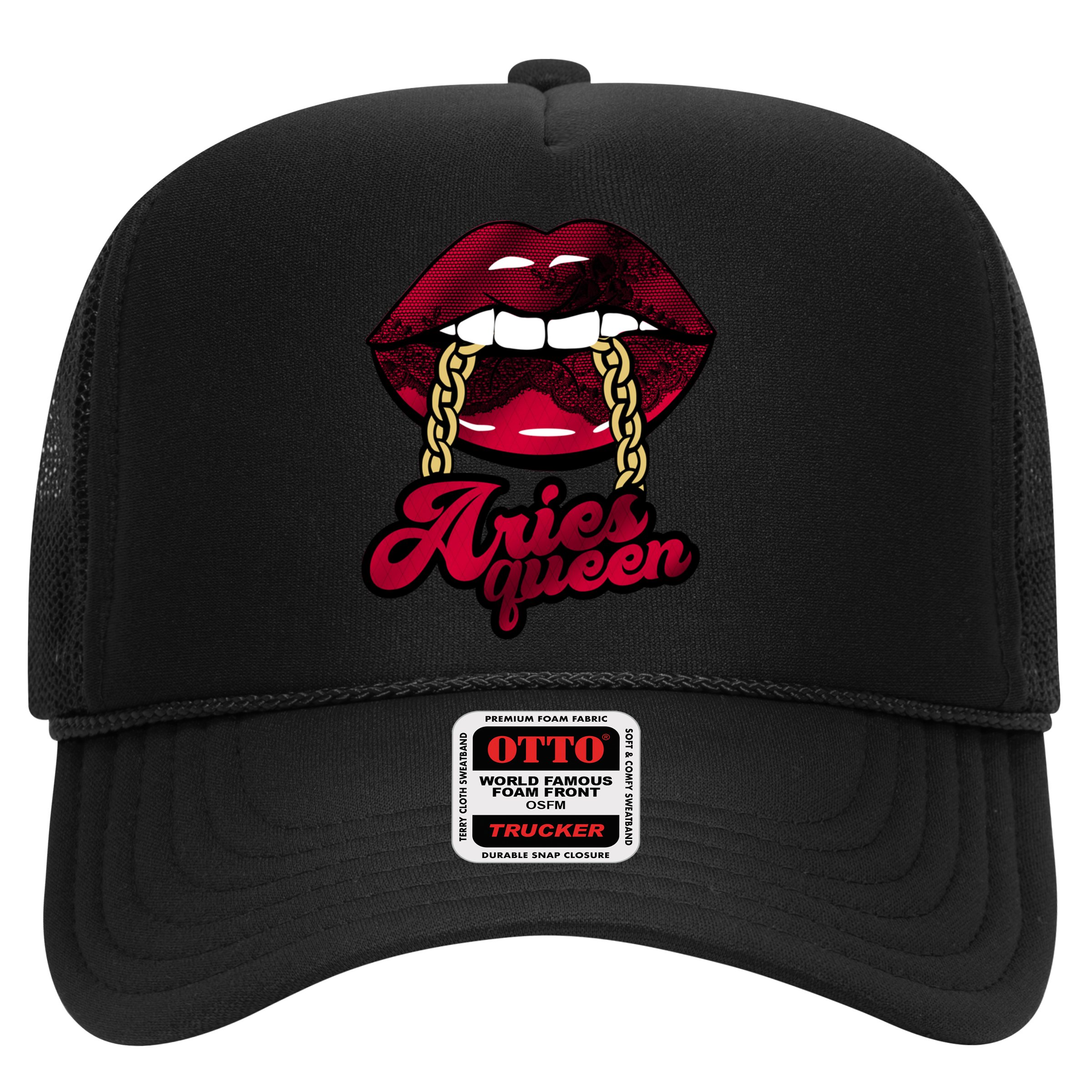 Gothic Red Aries Queen Zodiac Meaningful Gift Hat