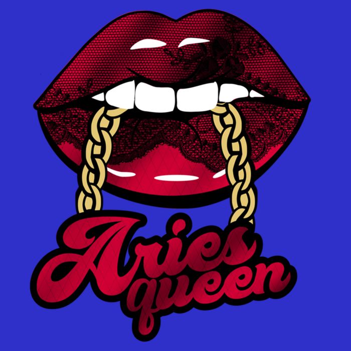 Gothic Red Aries Queen Zodiac Meaningful Gift Tall T-Shirt