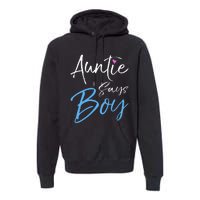 Gender reveal announcement Gifts Auntie Says Premium Hoodie