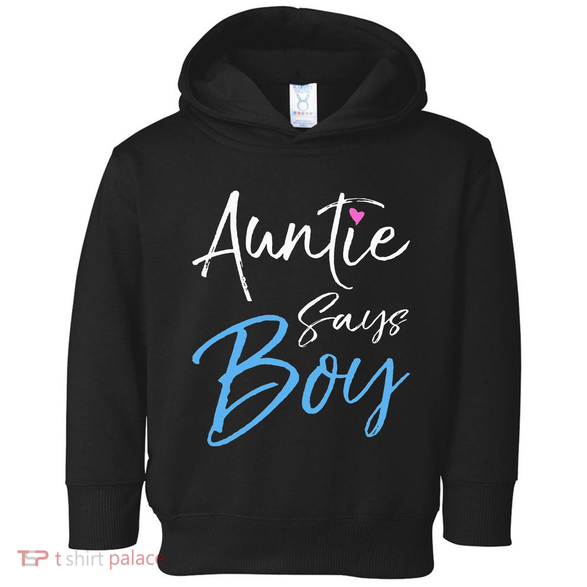 Gender reveal announcement Gifts Auntie Says Toddler Hoodie