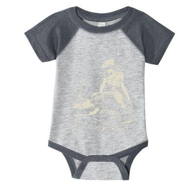 Girl Riding Alligator Weird Funny Florida Crocodile Meme Infant Baby Jersey Bodysuit