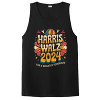 Groovy Retro Art For Kamala Harris 2024 PosiCharge Competitor Tank