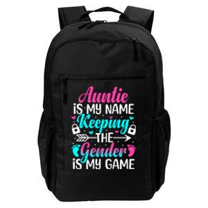 Gender Reveal Auntie Design For A Keeper Of The Gender Aunt Daily Commute Backpack