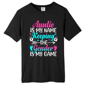 Gender Reveal Auntie Design For A Keeper Of The Gender Aunt Tall Fusion ChromaSoft Performance T-Shirt