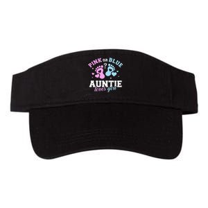 Gender reveal auntie aunt Valucap Bio-Washed Visor