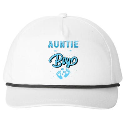 Gender Reveal Auntie Says Boy Baby Matching Family Set Snapback Five-Panel Rope Hat