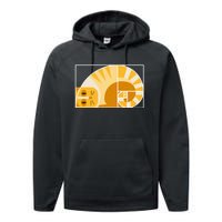 Golden Ratio Architecture Funny Cat Loving Architect Performance Fleece Hoodie