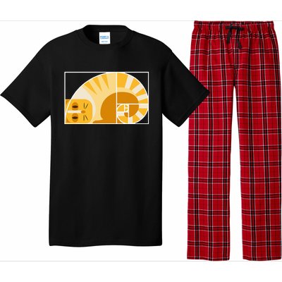 Golden Ratio Architecture Funny Cat Loving Architect Pajama Set