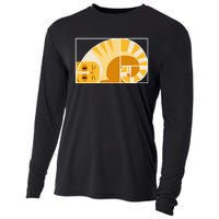 Golden Ratio Architecture Funny Cat Loving Architect Cooling Performance Long Sleeve Crew