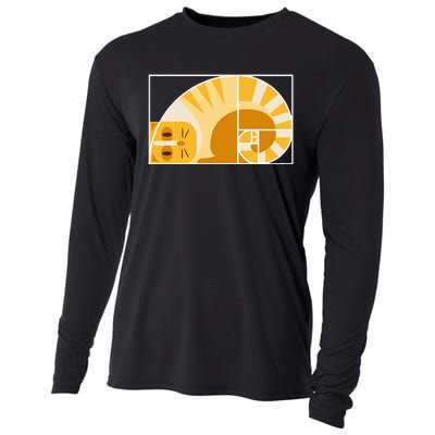 Golden Ratio Architecture Funny Cat Loving Architect Cooling Performance Long Sleeve Crew