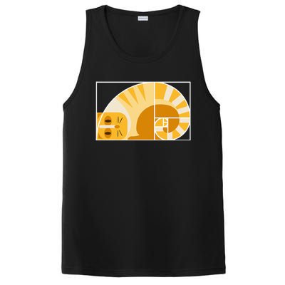 Golden Ratio Architecture Funny Cat Loving Architect PosiCharge Competitor Tank