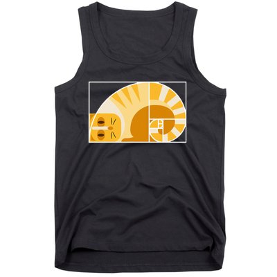 Golden Ratio Architecture Funny Cat Loving Architect Tank Top