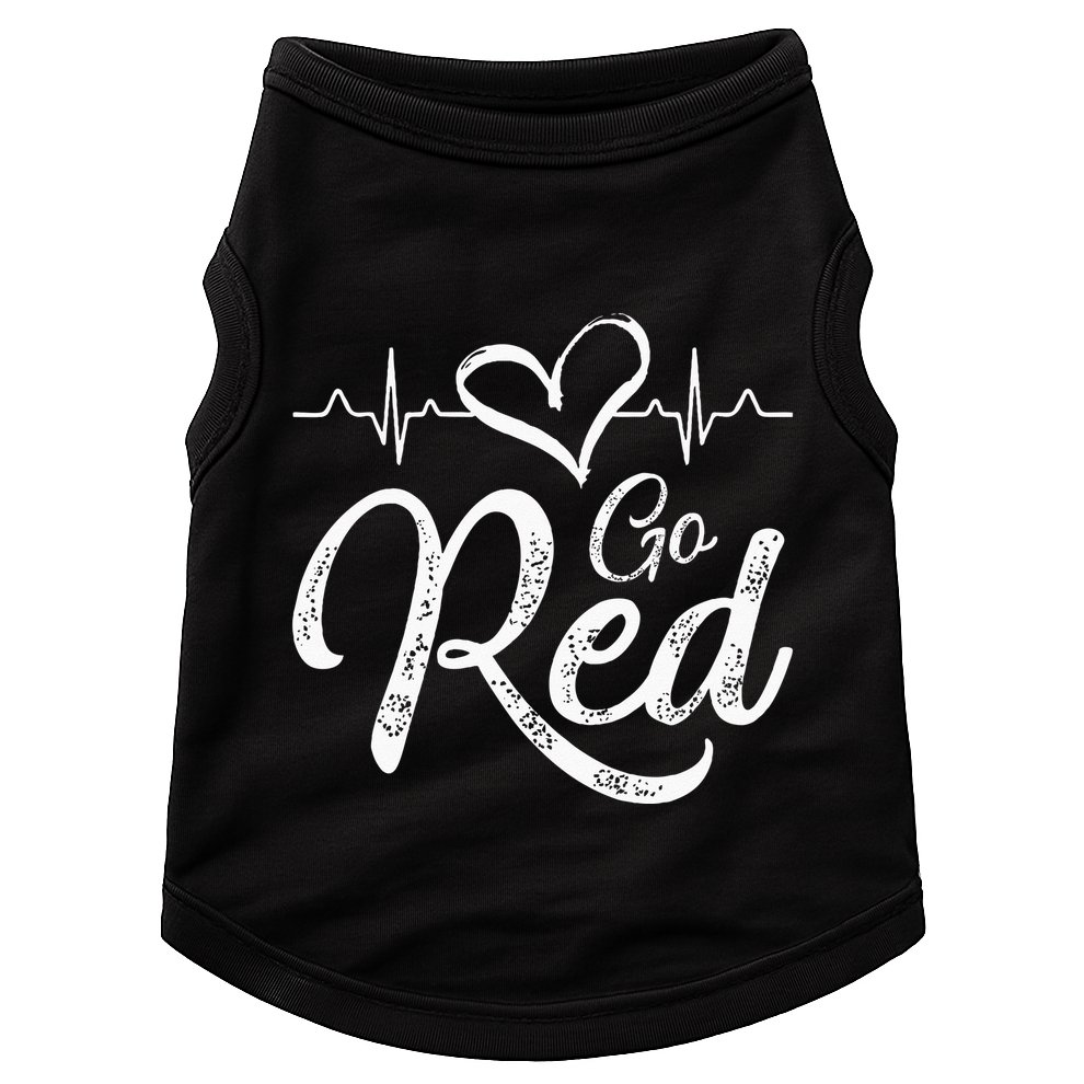 Go Red American Heart Health Month Awareness In February Doggie Tank