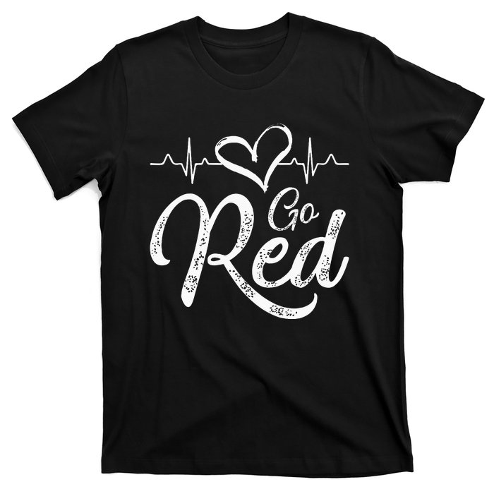 Go Red American Heart Health Month Awareness In February T-Shirt