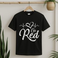 Go Red American Heart Health Month Awareness In February T-Shirt