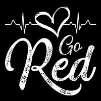 Go Red American Heart Health Month Awareness In February Impact Tech Backpack