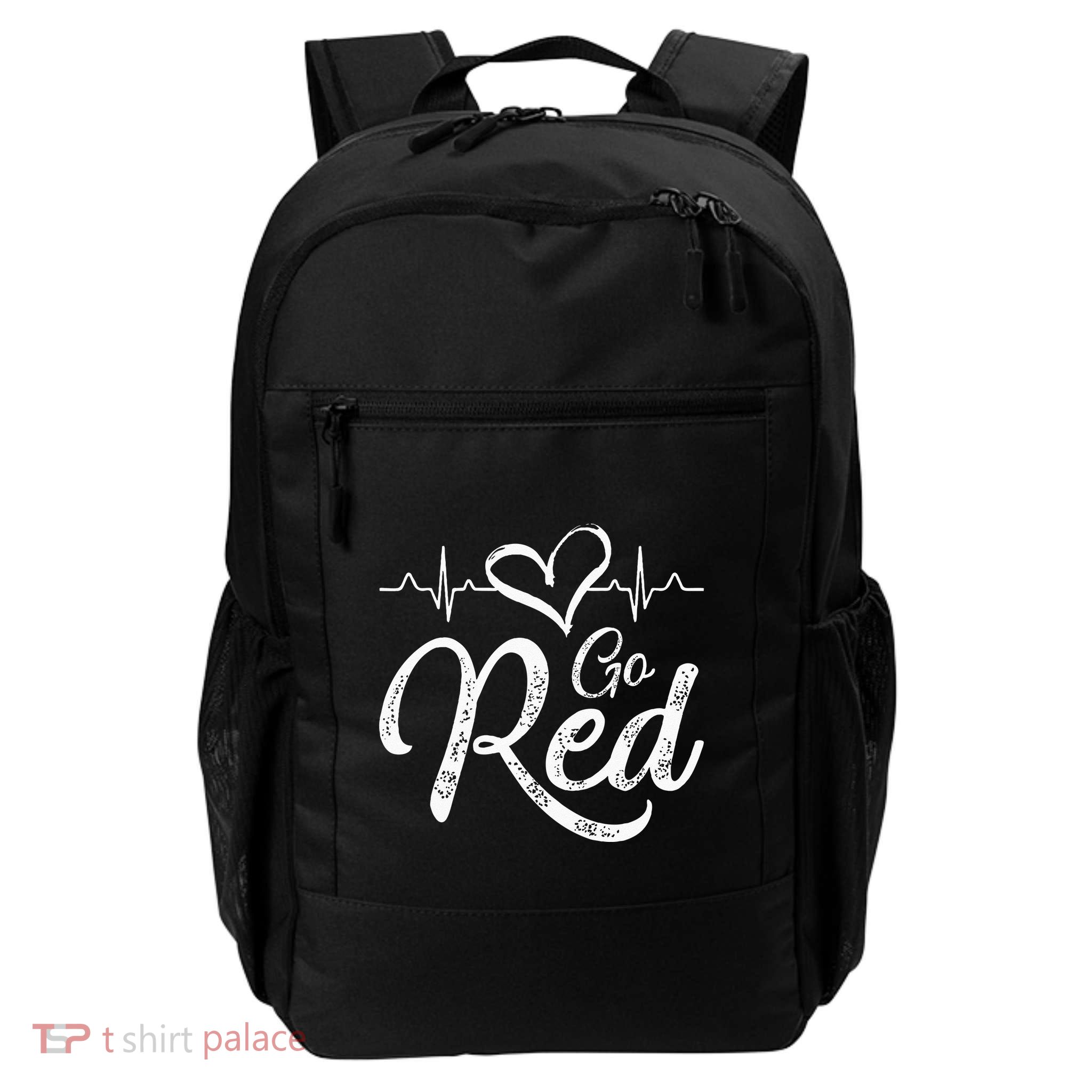 Go Red American Heart Health Month Awareness In February Backpack