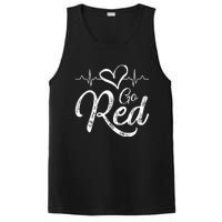 Go Red American Heart Health Month Awareness In February PosiCharge Competitor Tank