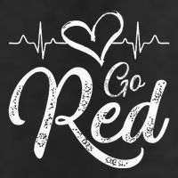 Go Red American Heart Health Month Awareness In February Microfiber Hand Towel