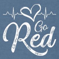 Go Red American Heart Health Month Awareness In February Garment-Dyed Sweatshirt