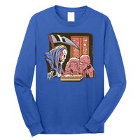 Grim Reaper And Children Horror Long Sleeve Shirt