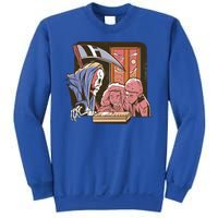 Grim Reaper And Children Horror Sweatshirt