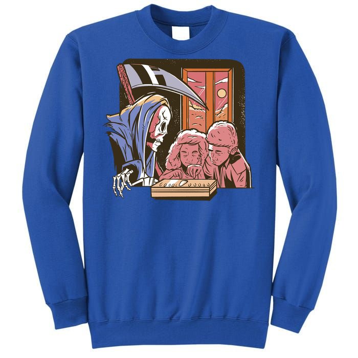 Grim Reaper And Children Horror Tall Sweatshirt