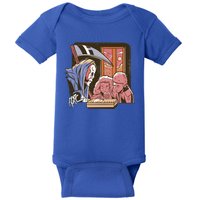 Grim Reaper And Children Horror Baby Bodysuit