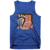 Grim Reaper And Children Horror Tank Top