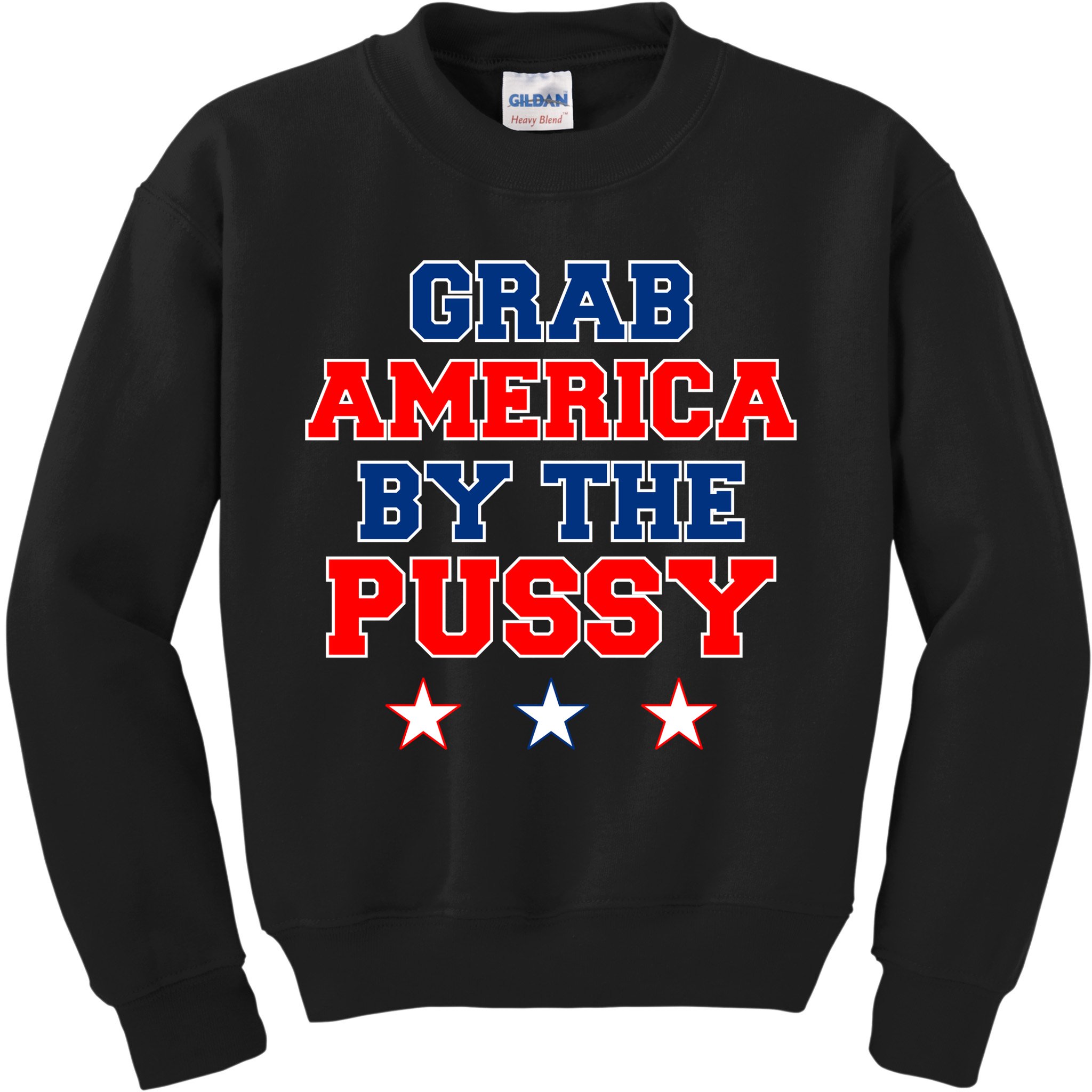 Grab America By The Pussy Donald Trump President Kids Sweatshirt